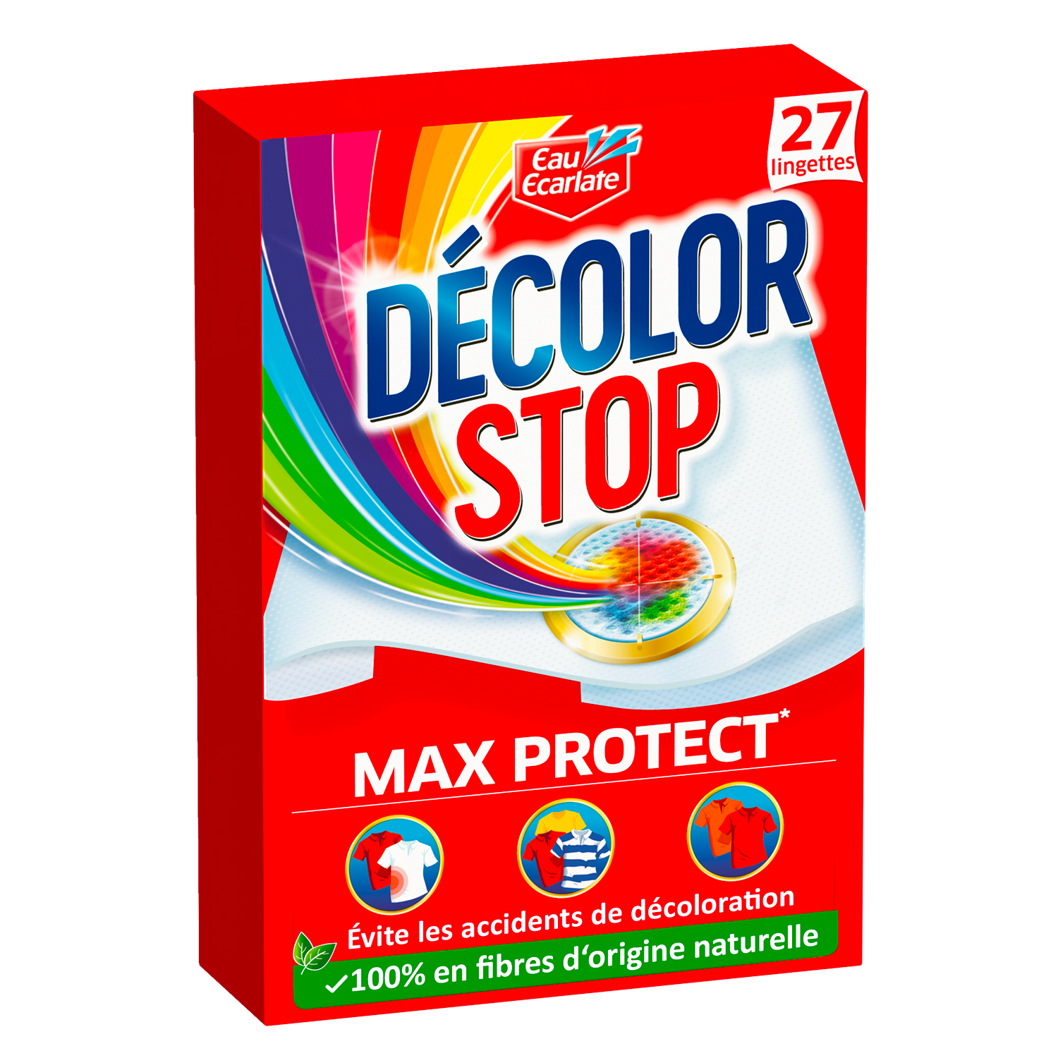 Décolor Stop Max Protect – Lingettes Anti-décoloration