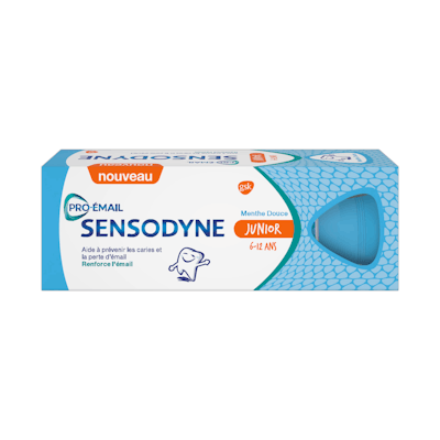 Sensodyne – Junior 6-12 ans 0,60 € DE RÉDUCTION
