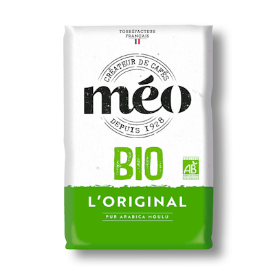 Méo – Café moulu 500g ou 1kg 0,90 € DE RÉDUCTION