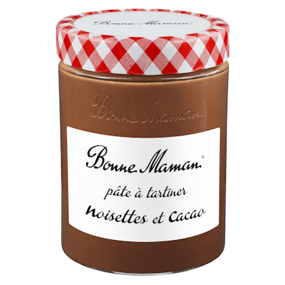 Bonne Maman – Pâte à Tartiner Noisettes et Cacao – Formats 360g & 580g