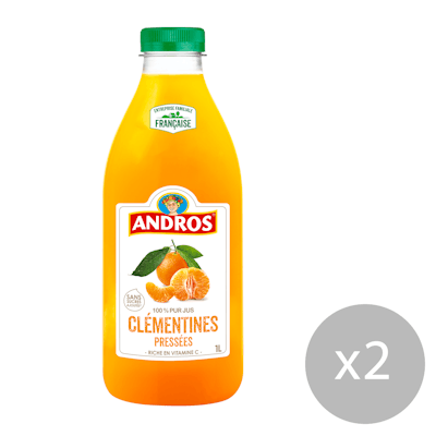 Andros – Jus de fruits 0,80 € DE RÉDUCTION