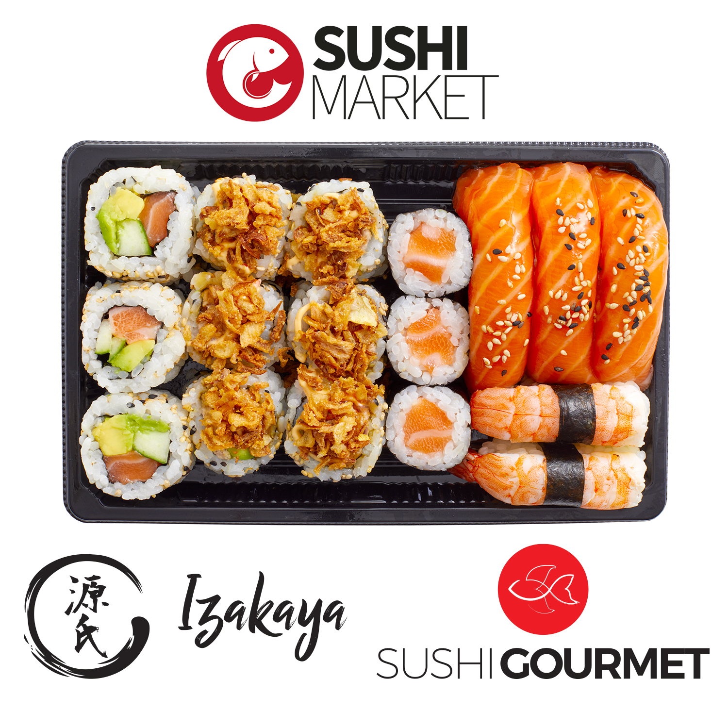 Sushi Market, Sushi Gourmet & Isakaya