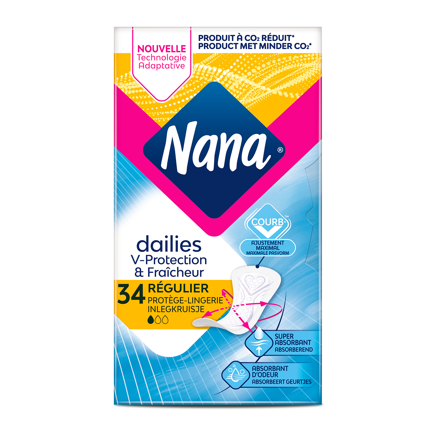 Nana – Protège-lingeries Absorbants